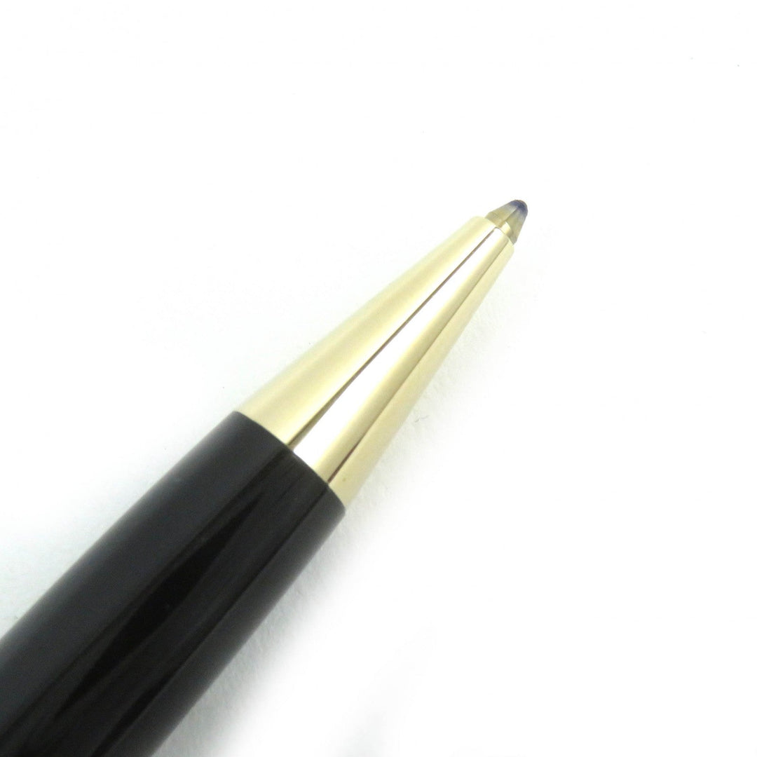 MONTBLANC Ballpoint pen Resin, Gold Plated black Meisterstck Classic mens Used Authentic