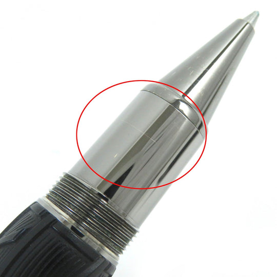 MONTBLANC Ballpoint pen Resin, 18K gold (nib) Metal black Writers Series Brothers Grimm Limited Edition mens Used Authentic