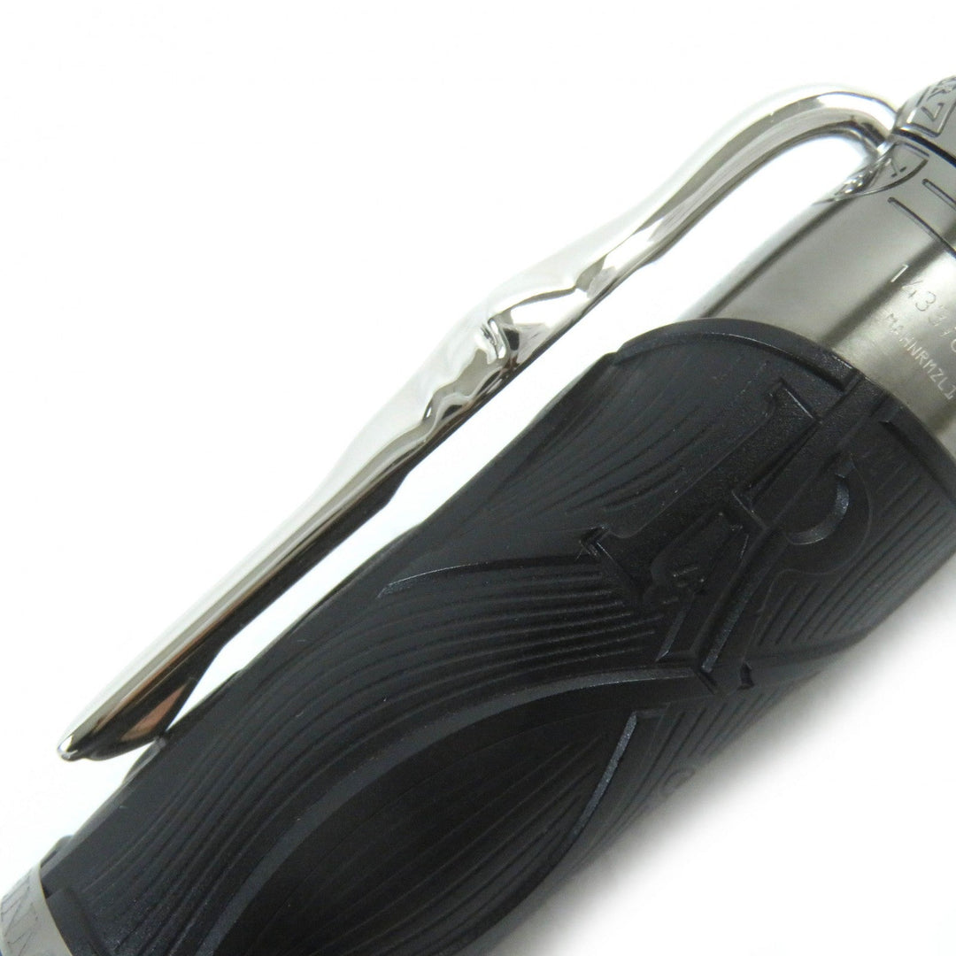 MONTBLANC Ballpoint pen Resin, 18K gold (nib) Metal black Writers Series Brothers Grimm Limited Edition mens Used Authentic