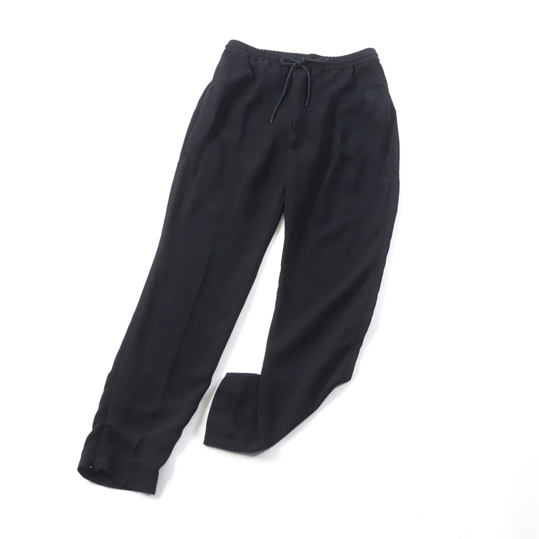 BURBERRY Pants 8046320 Main: 100% viscose black Women 40 Used Authentic