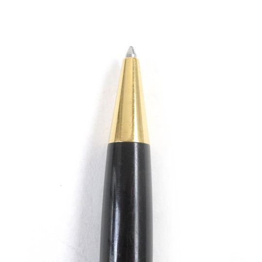 MONTBLANC Ballpoint pen Resin, Gold Plated black mens(Unisex) Used Authentic