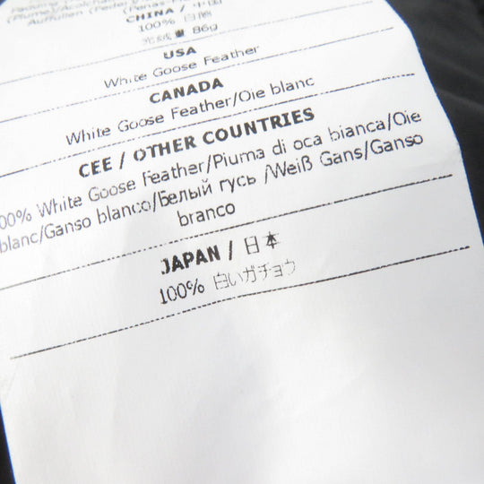 VALENTINO Down jacket Main: 59% silk, Main: 41% polyester, Lining: 58% nylon, Lining: 42% polyester, Filling: 100% white goose feathers black Women 38 Used Authentic