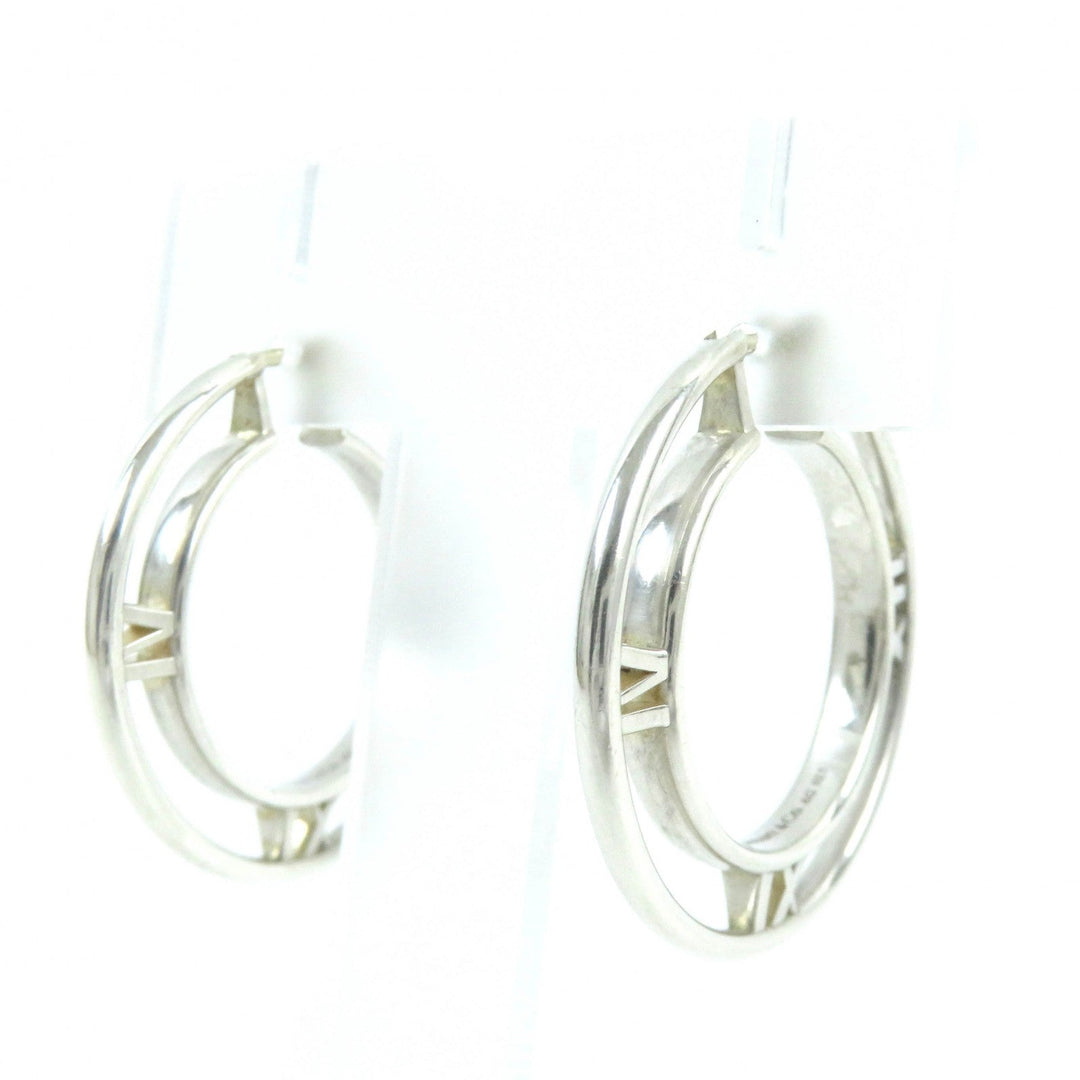 TIFFANY&Co. Pierce Main�FAG925 Silver Atlas Hoop Pierce Women Used Authentic