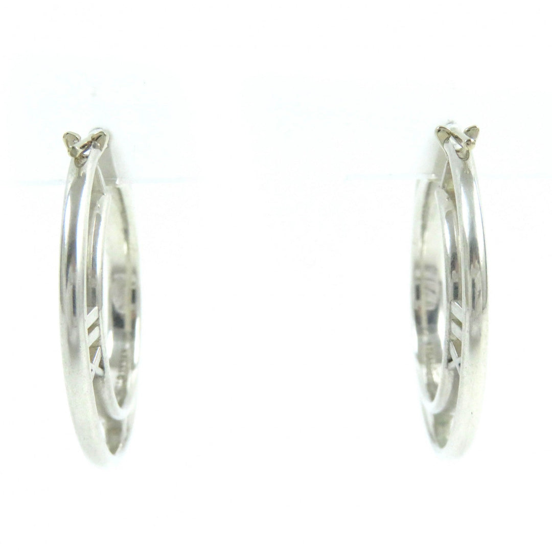 TIFFANY&Co. Pierce Main�FAG925 Silver Atlas Hoop Pierce Women Used Authentic