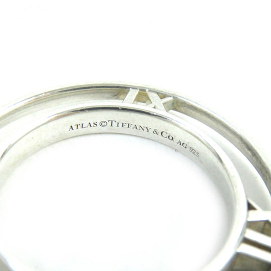 TIFFANY&Co. Pierce Main�FAG925 Silver Atlas Hoop Pierce Women Used Authentic