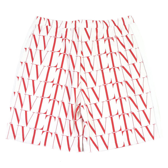 VALENTINO Pants Main: 92% cotton, Main: 8% nylon white mens 3XL Used Authentic