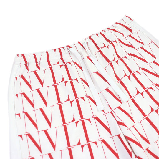 VALENTINO Pants Main: 92% cotton, Main: 8% nylon white mens 3XL Used Authentic