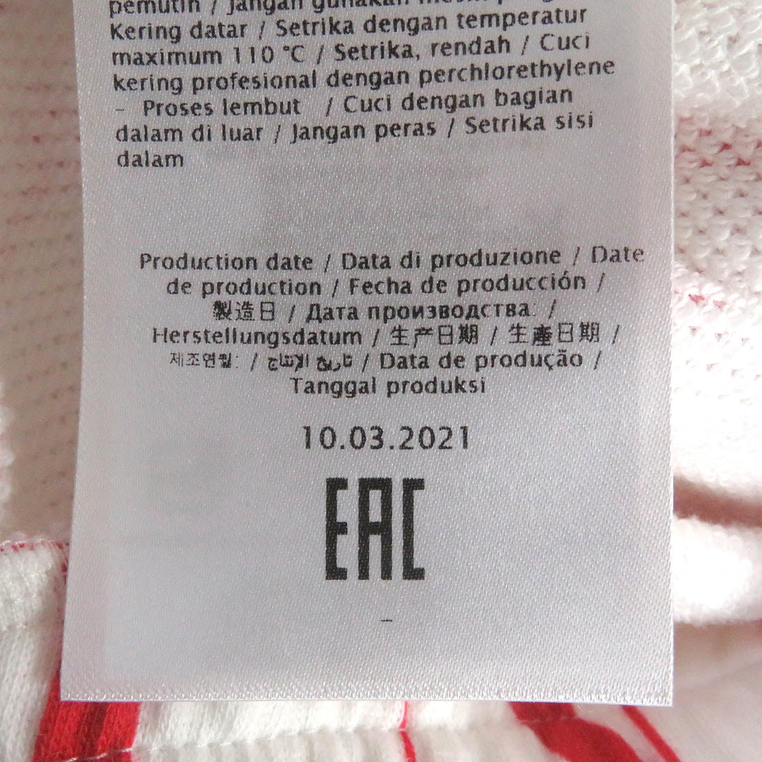 VALENTINO Pants Main: 92% cotton, Main: 8% nylon white mens 3XL Used Authentic