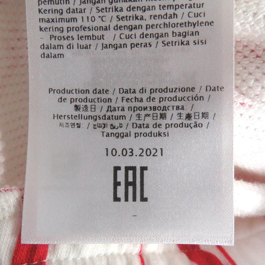 VALENTINO Pants Main: 92% cotton, Main: 8% nylon white mens 3XL Used Authentic