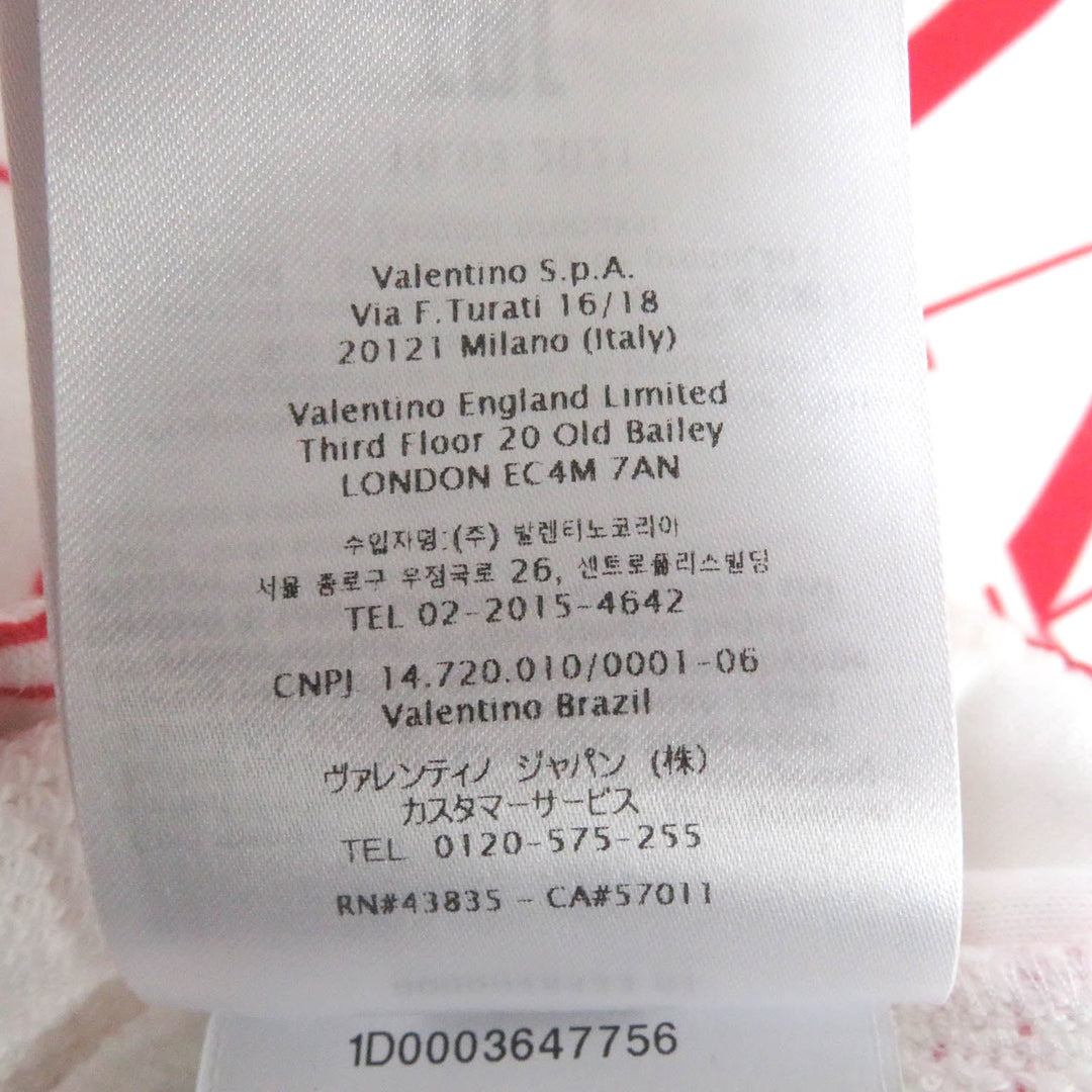 VALENTINO Pants Main: 92% cotton, Main: 8% nylon white mens 3XL Used Authentic