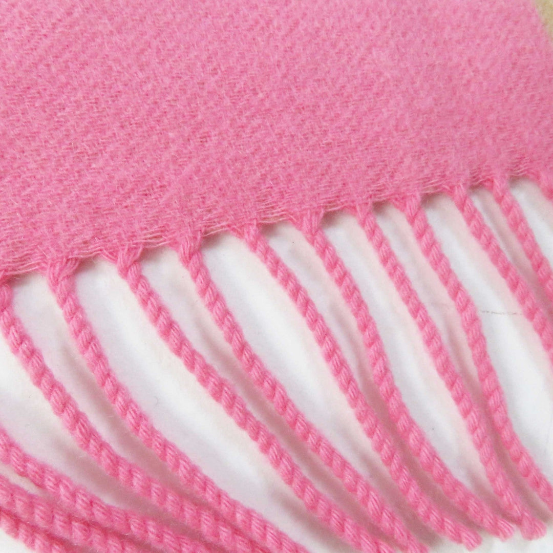 BURBERRY Scarf 4067582 Main: 100% cashmere Beige red pink Women Used Authentic