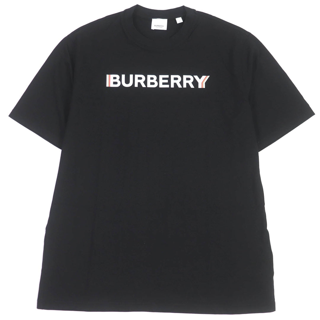 BURBERRY Short sleeve T-shirt 8078118 Main: 100% cotton, Part: 97% cotton, Part: 3% black mens M Used Authentic