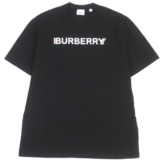 BURBERRY Short sleeve T-shirt 8078118 Main: 100% cotton, Part: 97% cotton, Part: 3% black mens M Used Authentic