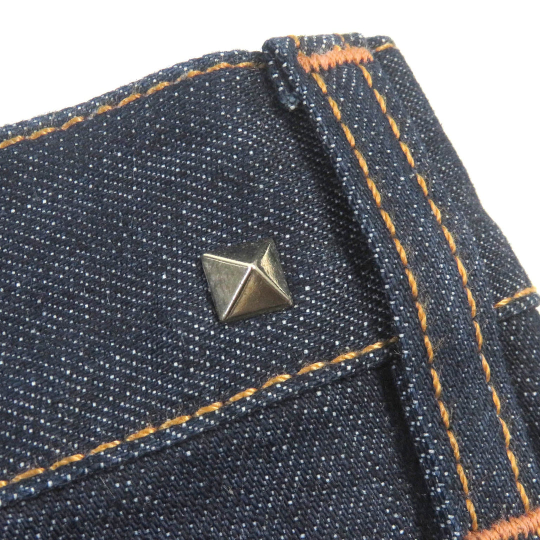 VALENTINO Denim pants Main: 100% cotton Indigo blue mens 31 Used Authentic