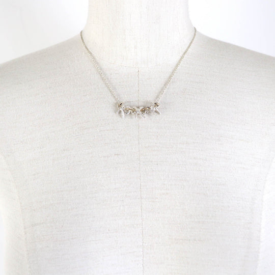 TIFFANY&Co. Necklace Main: SV925, Part: 750 Silver gold Women Used Authentic