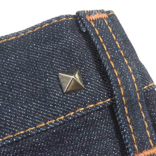 VALENTINO Denim pants Main: 100% cotton Indigo blue mens 31 Used Authentic