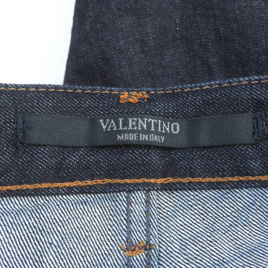 VALENTINO Denim pants Main: 100% cotton Indigo blue mens 31 Used Authentic