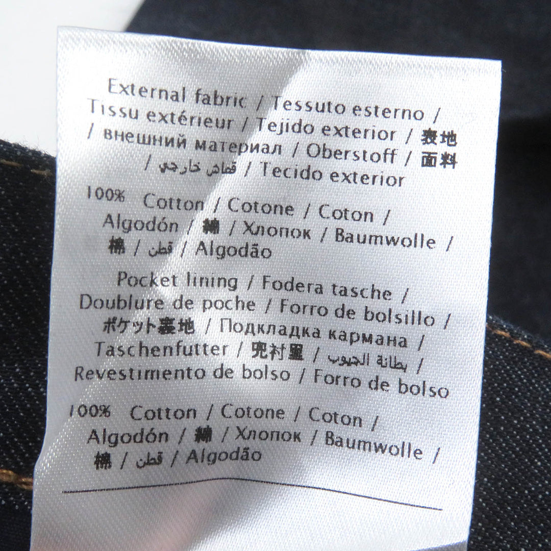 VALENTINO Denim pants Main: 100% cotton Indigo blue mens 31 Used Authentic