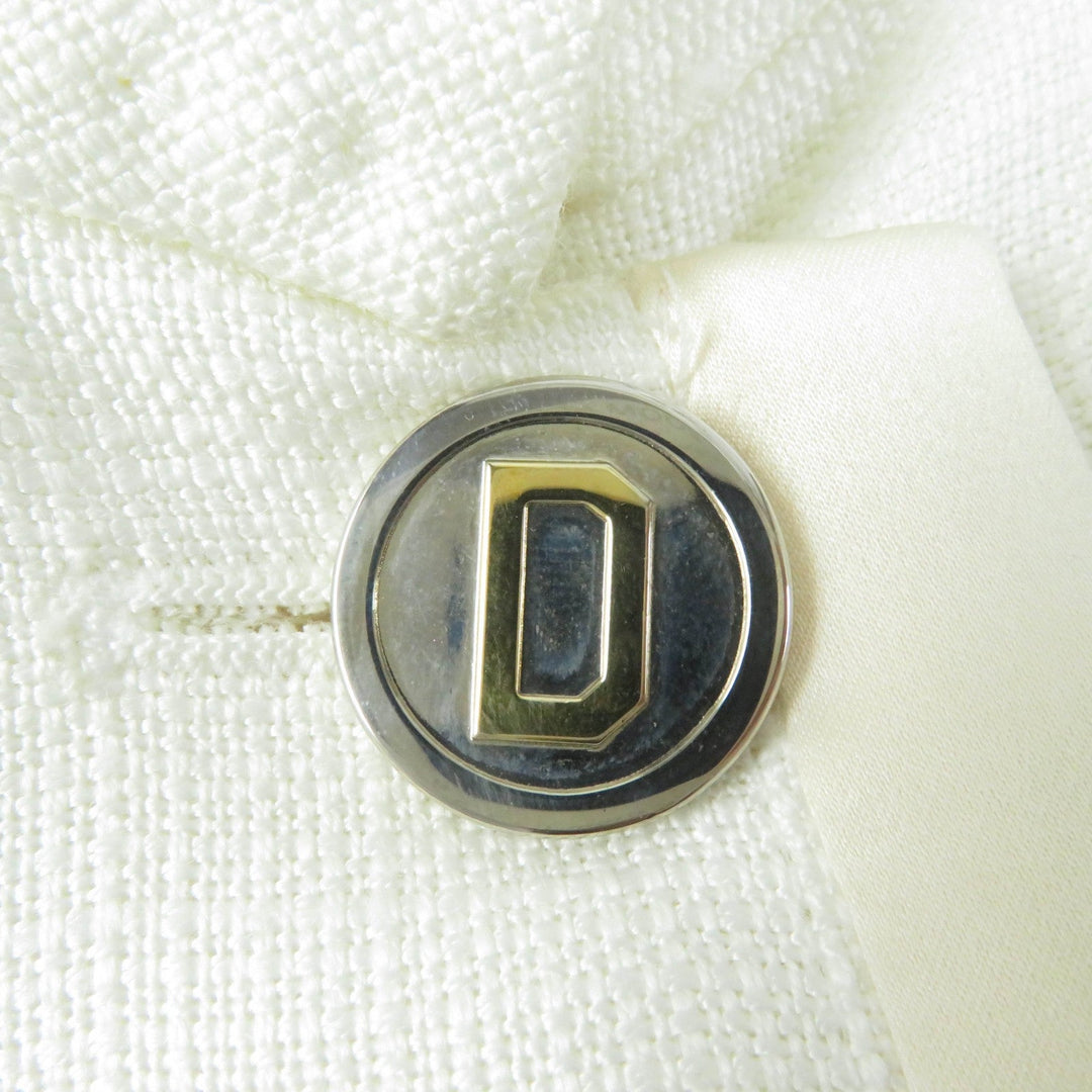 DOLCE&GABBANA Jacket Main: 100% rayon, Lining: 37% cupra, Lining: 63% rayon Ivory Women 40 Used Authentic