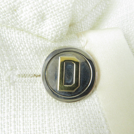 DOLCE&GABBANA Jacket Main: 100% rayon, Lining: 37% cupra, Lining: 63% rayon Ivory Women 40 Used Authentic