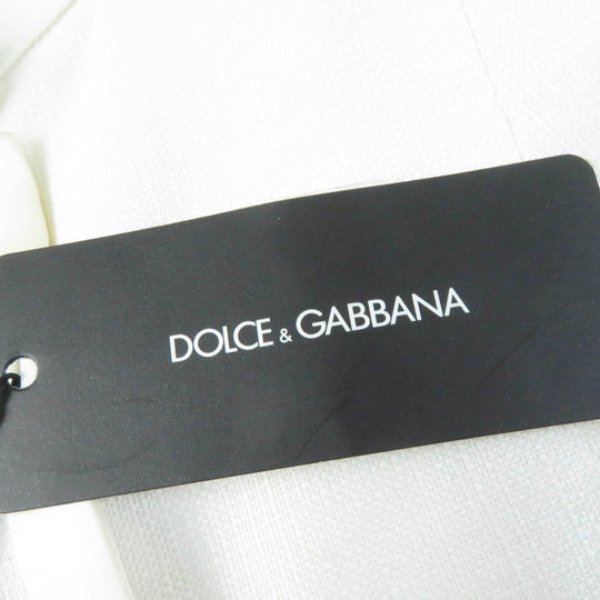 DOLCE&GABBANA Jacket Main: 100% rayon, Lining: 37% cupra, Lining: 63% rayon Ivory Women 40 Used Authentic