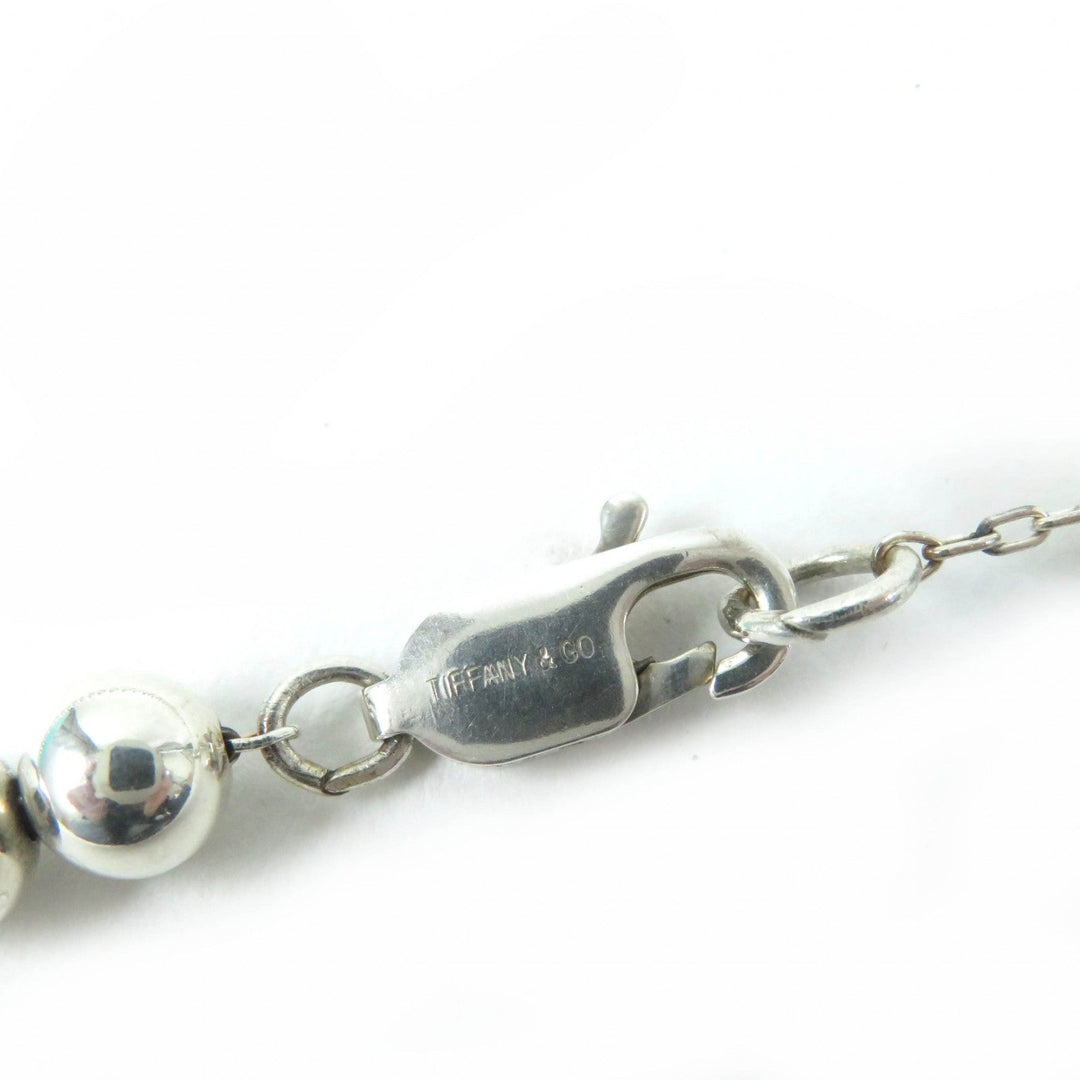 TIFFANY&Co. Necklace Main�FSV925 Silver Hardware ball necklace Women Used Authentic