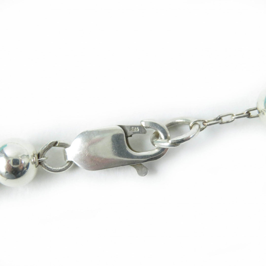 TIFFANY&Co. Necklace Main�FSV925 Silver Hardware ball necklace Women Used Authentic