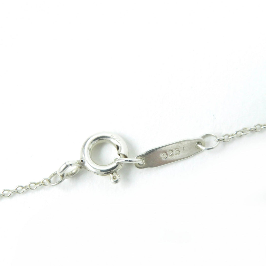 TIFFANY&Co. Necklace Main: SV925, Part: Pink sapphire Silver pink Dots Heart Necklace Women Used Authentic