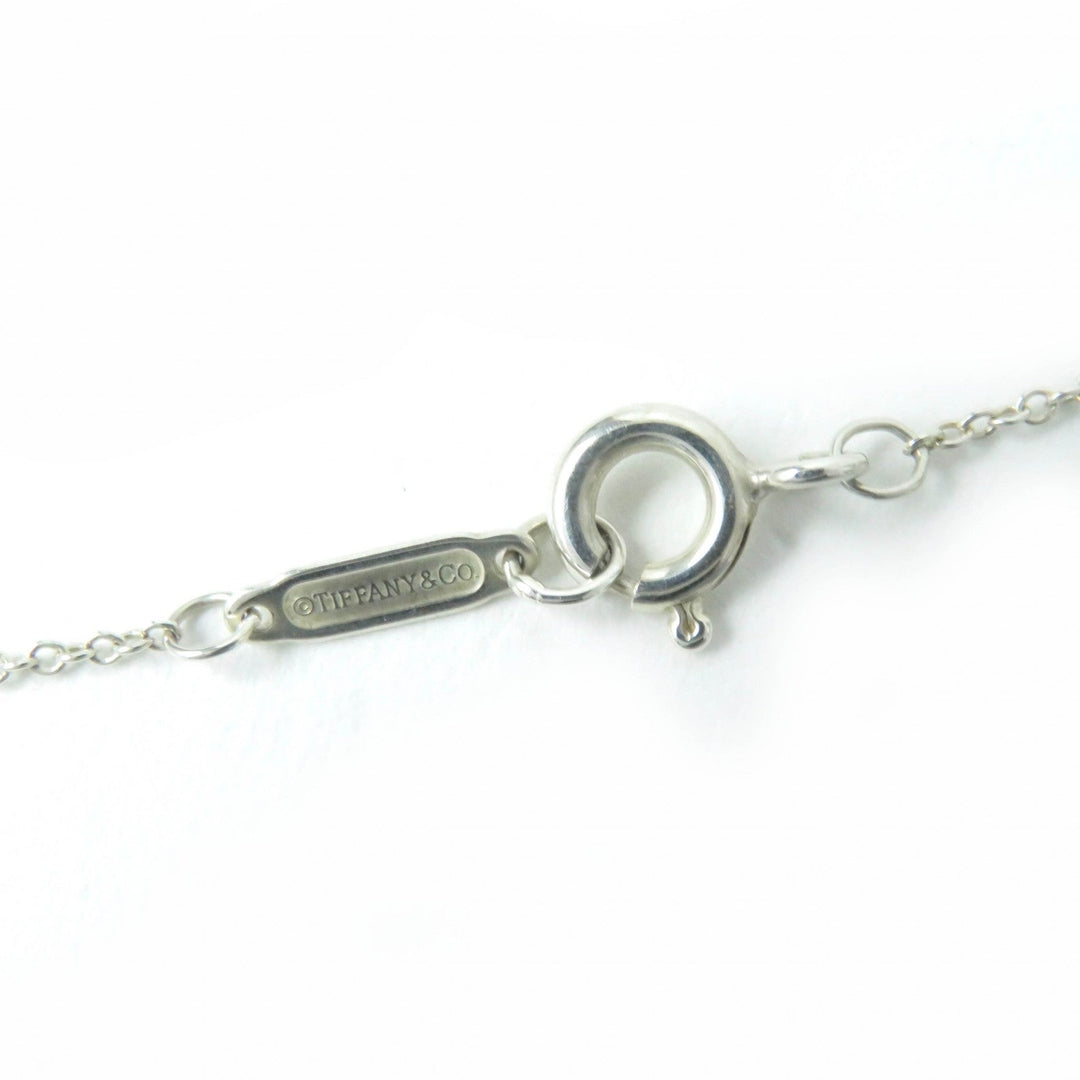 TIFFANY&Co. Necklace Main: SV925, Part: Pink sapphire Silver pink Dots Heart Necklace Women Used Authentic
