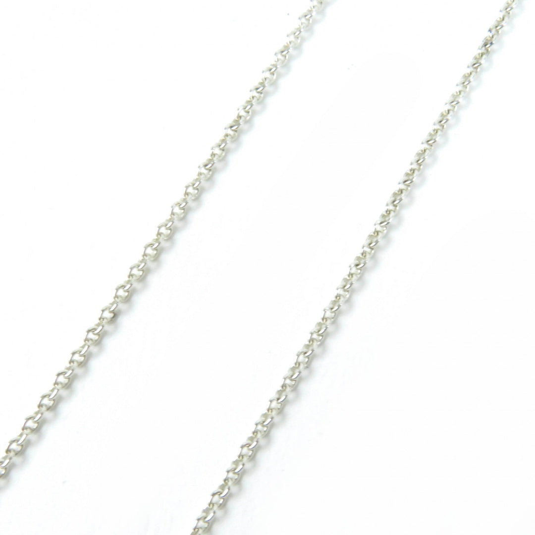 TIFFANY&Co. Necklace Main�FSV925 Silver El Saperetti Open Heart Large Necklace Women Used Authentic