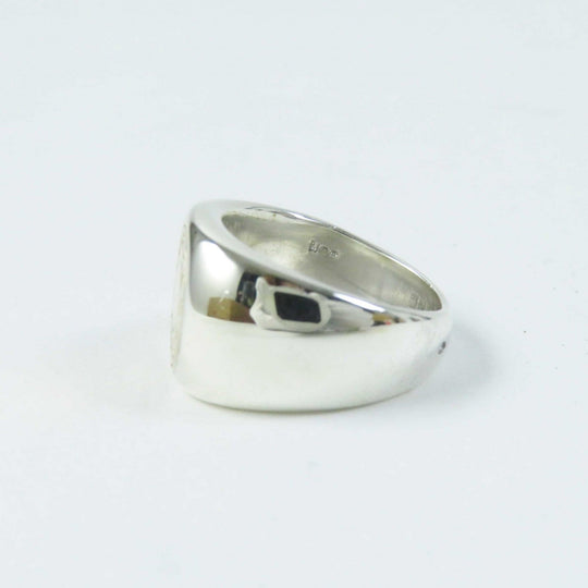HERMES Ring Main: SV925, Part: 750, K18YG Silver gold Serie No. 55 Women(Unisex) Used Authentic