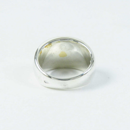 HERMES Ring Main: SV925, Part: 750, K18YG Silver gold Serie No. 55 Women(Unisex) Used Authentic
