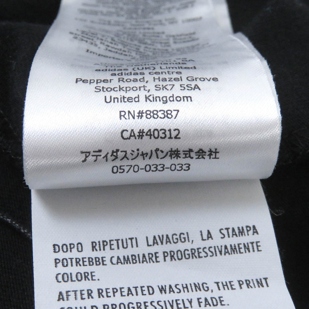 GUCCI Short sleeve T-shirt 616036 Main: 100% cotton black mens S Used Authentic