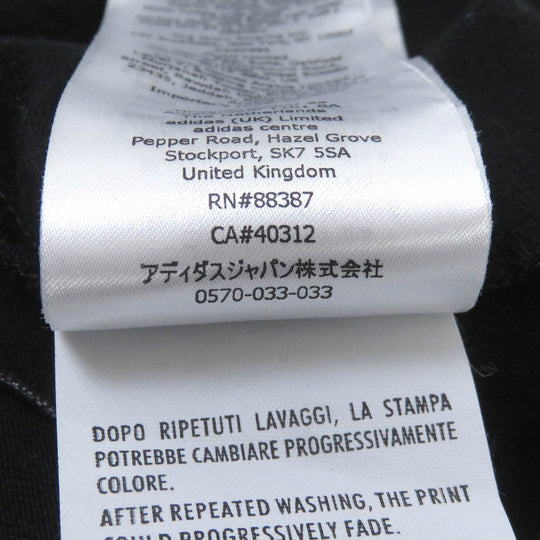 GUCCI Short sleeve T-shirt 616036 Main: 100% cotton black mens S Used Authentic