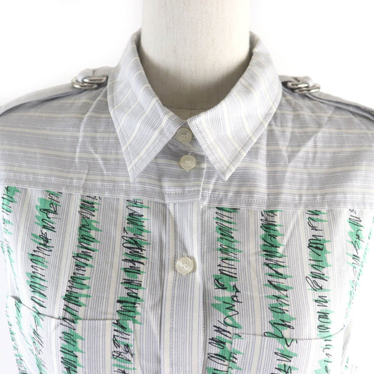 BURBERRY one piece 8001949 Main: 56% silk, Main: 44% cotton Multi Women 36 Used Authentic