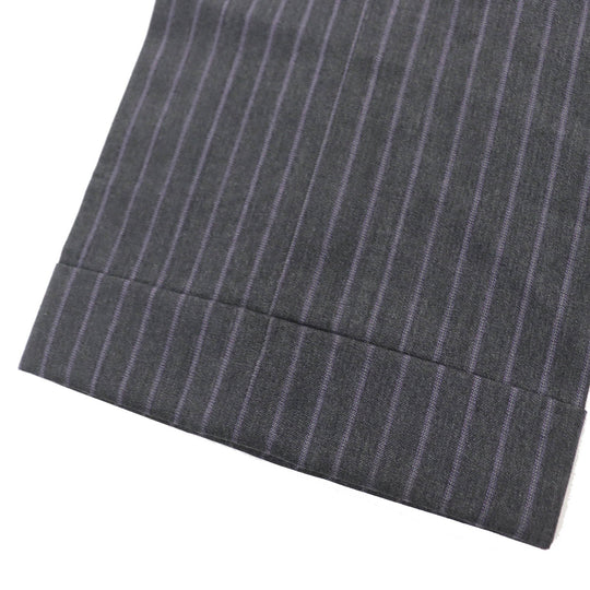 BURBERRY BLACK LABEL suit Outer material: 100% wool, Lining: Cupra, Lining: Polyester, Part: Cupra, (Outer material Super 110S used) Dark Gray Purple mens 165 36R Used Authentic