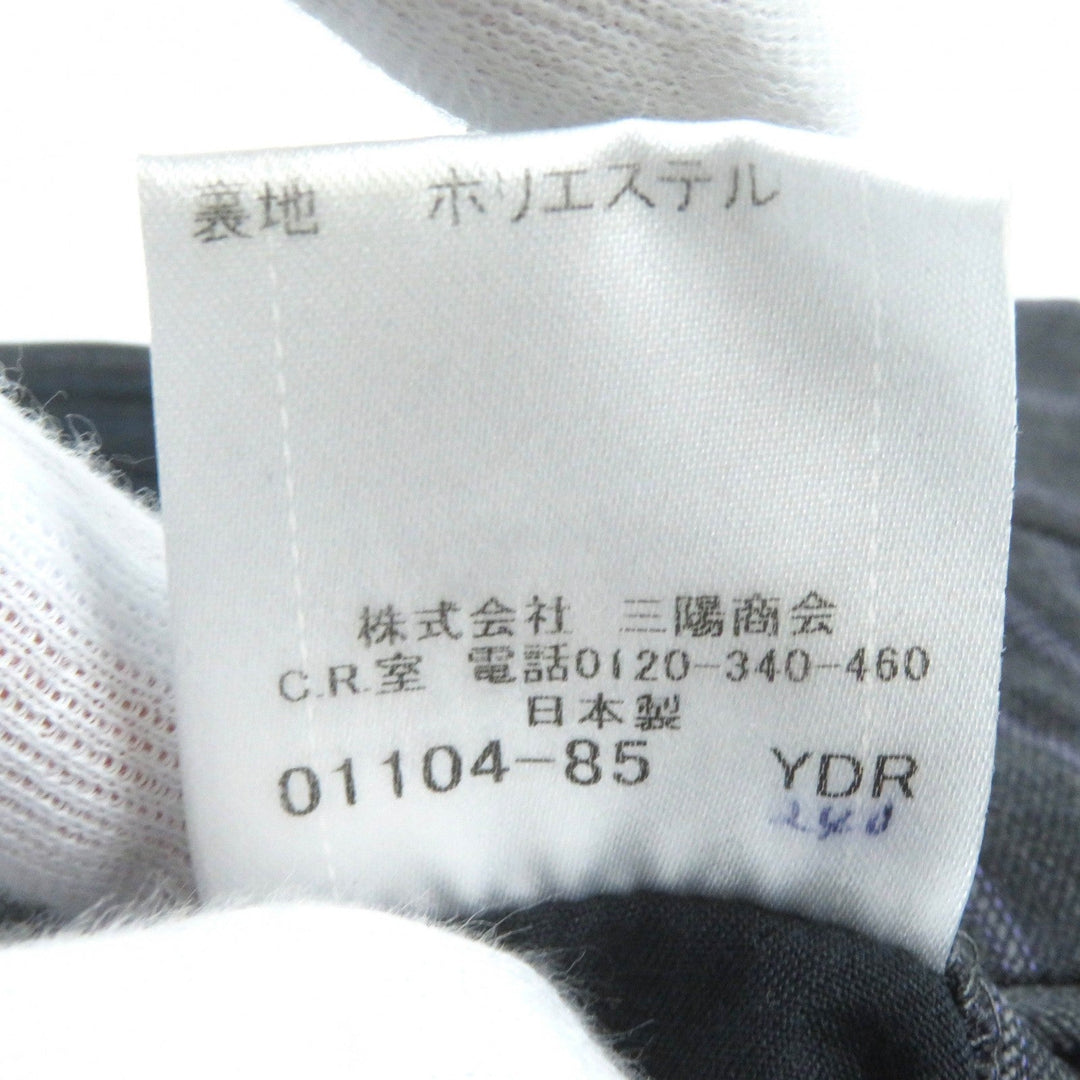 BURBERRY BLACK LABEL suit Outer material: 100% wool, Lining: Cupra, Lining: Polyester, Part: Cupra, (Outer material Super 110S used) Dark Gray Purple mens 165 36R Used Authentic