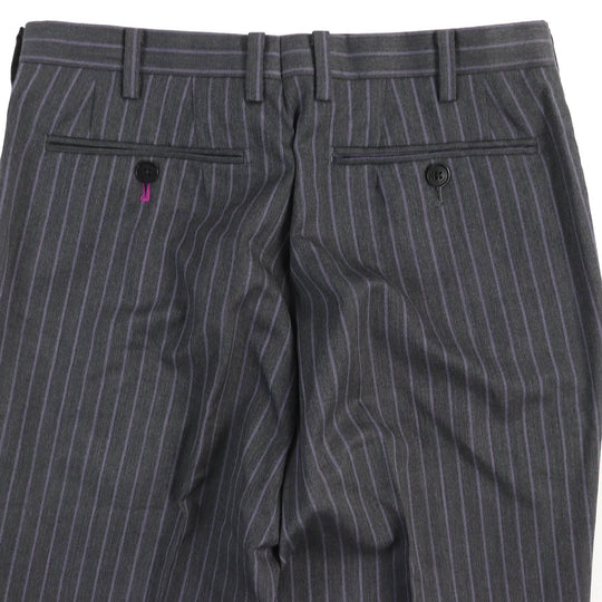 BURBERRY BLACK LABEL suit Outer material: 100% wool, Lining: Cupra, Lining: Polyester, Part: Cupra, (Outer material Super 110S used) Dark Gray Purple mens 165 36R Used Authentic