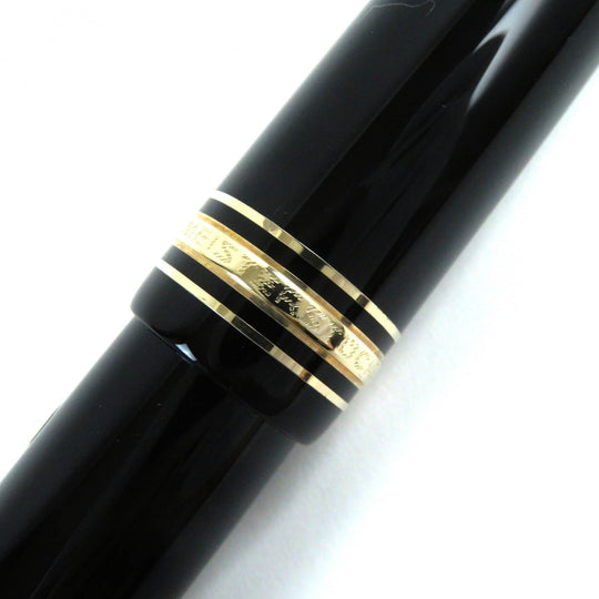 MONTBLANC fountain pen Pen point: K14 Black gold Meisterstck NO.149 mens Used Authentic