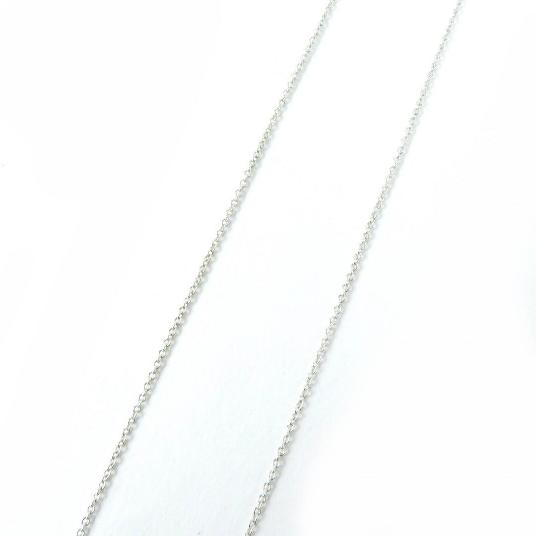 TIFFANY&Co. Necklace Main: AG925, Part: 750 Silver gold El Saperetti Double Open Heart Necklace Women Used Authentic