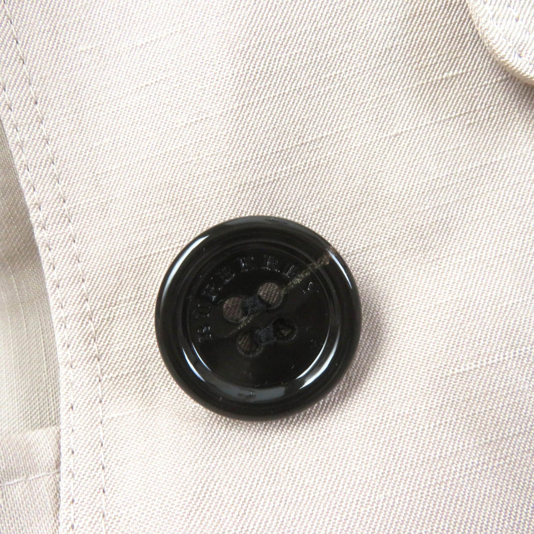 BURBERRY LONDON trench coat B1A09-130-14 Outer: 52% silk, Outer: 48% linen, Part: leather, Lining: cupra, Lining: polyester pink Women 38 Used Authentic