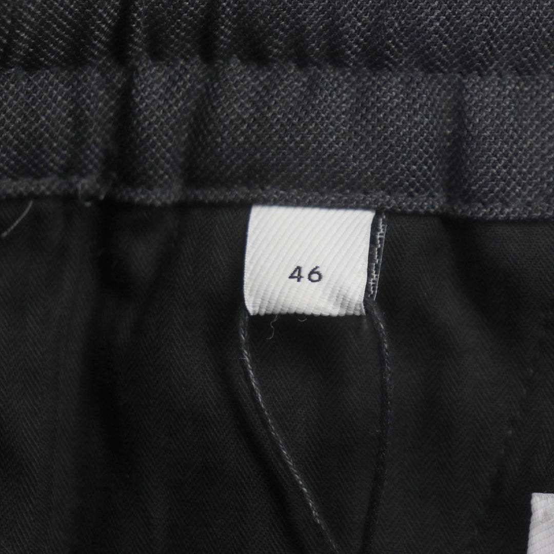 BURBERRY Pants 8041910 Outer: 55% polyester, Outer: 43% wool, Outer: 2% elastane, Part: 71% wool, Part: 29% nylon, Pocket lining: 100% cotton dark gray black mens 46 Used Authentic