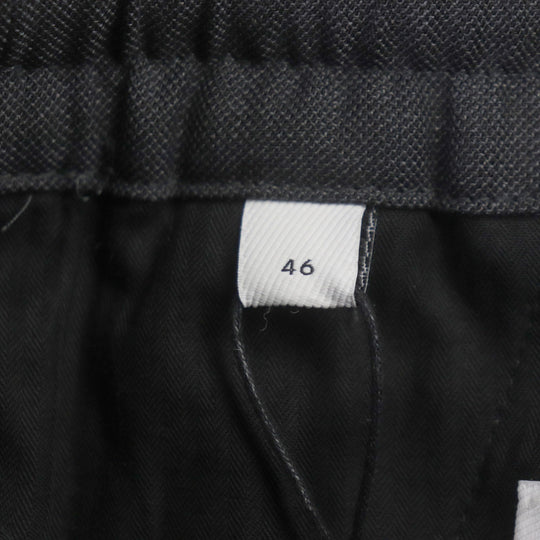 BURBERRY Pants 8041910 Outer: 55% polyester, Outer: 43% wool, Outer: 2% elastane, Part: 71% wool, Part: 29% nylon, Pocket lining: 100% cotton dark gray black mens 46 Used Authentic