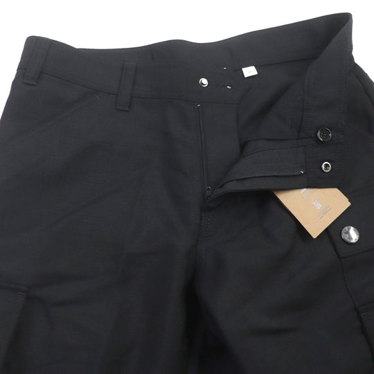BURBERRY cargo pants 8041456 Outer: 60% mohair, Outer: 40% wool, Lining: 100% cotton black mens 46 Used Authentic