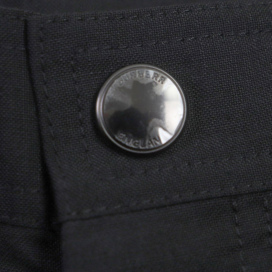 BURBERRY cargo pants 8041456 Outer: 60% mohair, Outer: 40% wool, Lining: 100% cotton black mens 46 Used Authentic