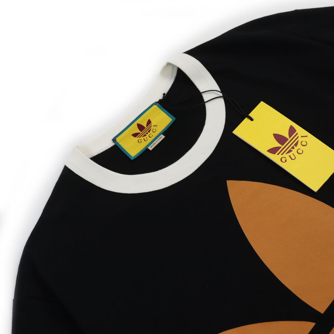 GUCCI Short sleeve T-shirt 727694 Main: 100% cotton black mens S Used Authentic