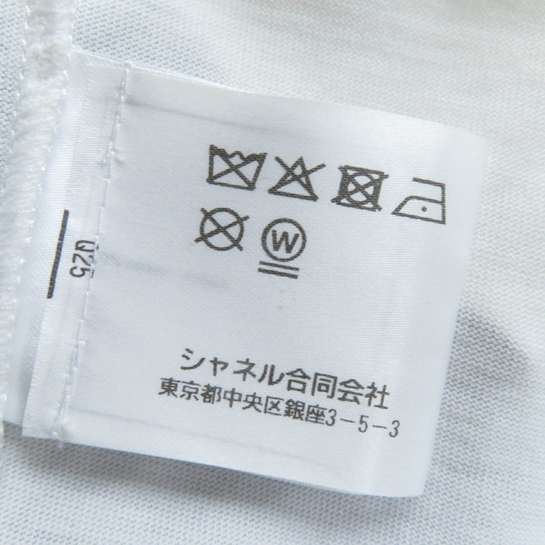 CHANEL Short sleeve T-shirt 19D P61252K46833 Main: 100% cotton white Women S Used Authentic