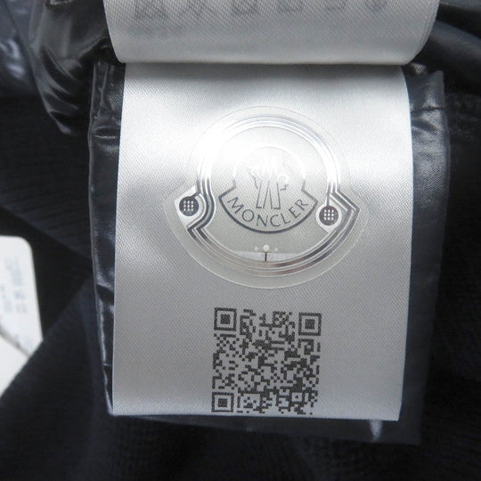 MONCLER Blouson Outer: 100% nylon, Main: 100% wool, Filling: 90% down, Filling: 10% feather Navy CARDIGAN TRICOT mens S Used Authentic