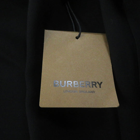BURBERRY Long sleeve shirt 8044668 Main: 100% viscose black Women 38 Used Authentic