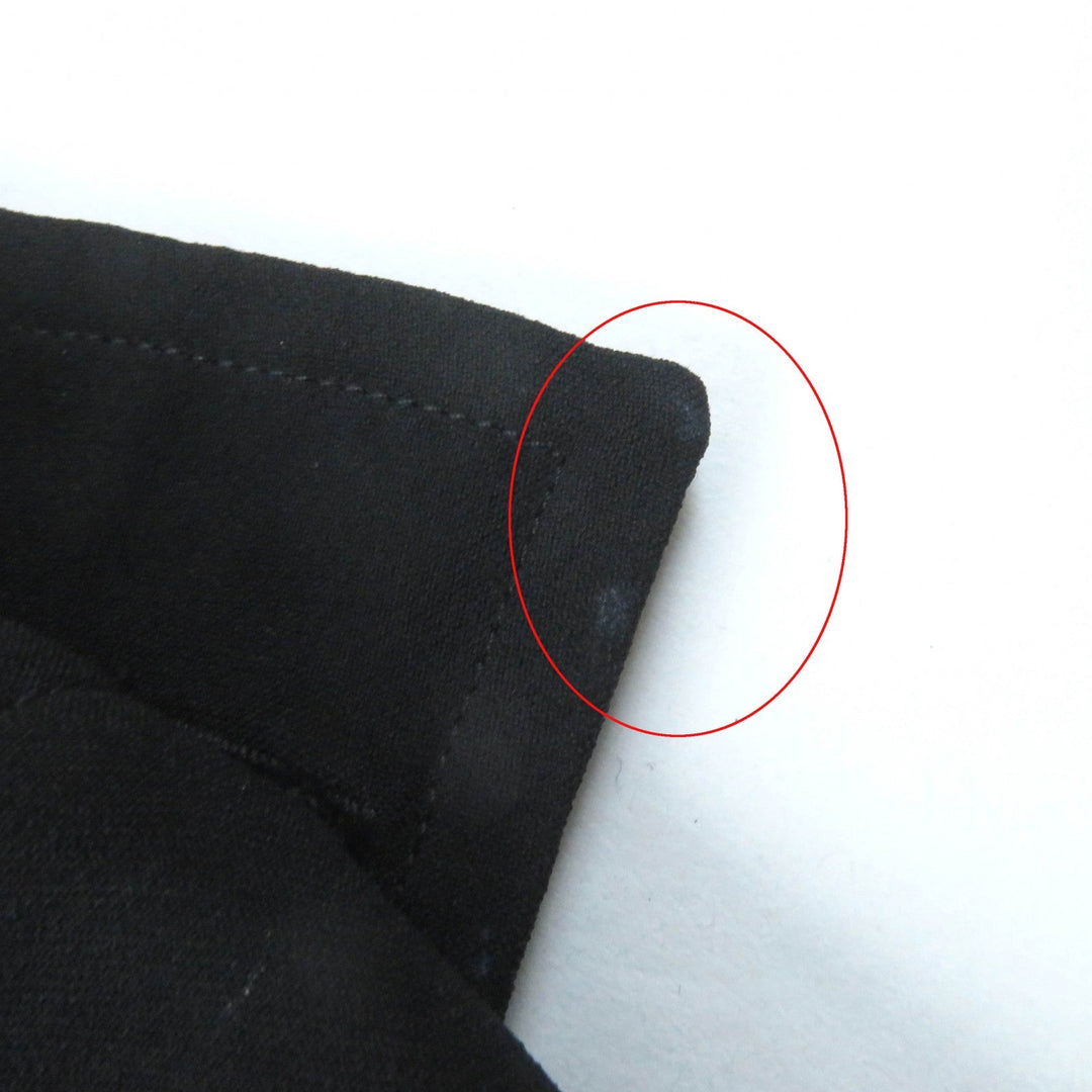 BURBERRY Long sleeve shirt 8044668 Main: 100% viscose black Women 38 Used Authentic